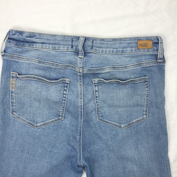 Paige Hoxton Olympic Chains Raw Hem Jeans - Picture 10 of 16